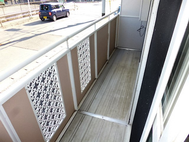 ラフォーレ北方Ｂのバルコニー