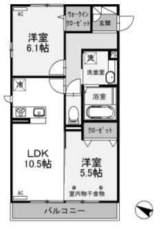 【間取り】 | メゾンアイリス