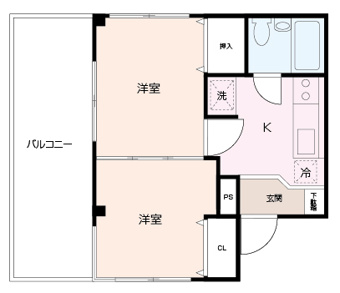 最上階角部屋です♪