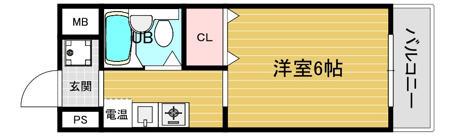 プリメールFujiwaraの間取り