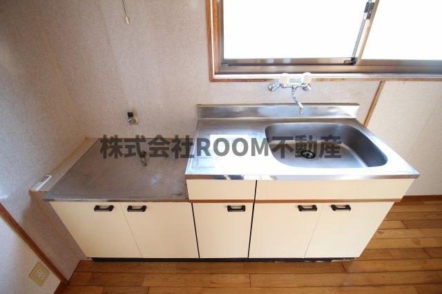 ミツヒロ貸家のキッチン|キッチンです