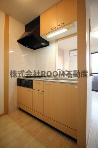 サンタプレイスのキッチン|きれいなキッチンです