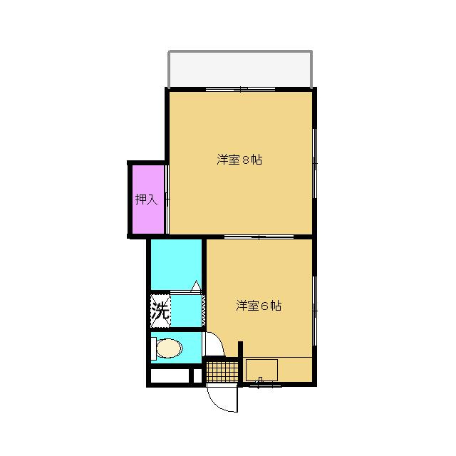シャロム新町の間取り