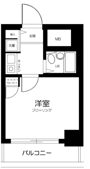 【間取り】 | プレールアイディ大森Ⅱ