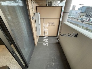 Luxe深江橋のバルコニー