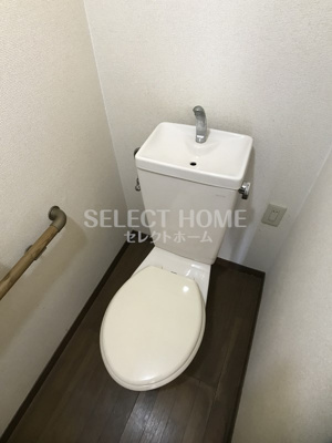 【トイレ】 | ジュネスサードニックスＣ | 落ち着いたトイレです
