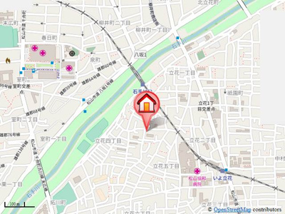 【地図】 | ＬＵＮＡ Ａ棟・