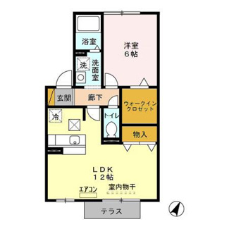 【間取り】 | クレエ Ｂ棟