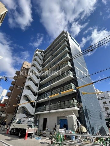 プレサンス天神橋筋六丁目ヴォワールの外観|外観は落ち着いています