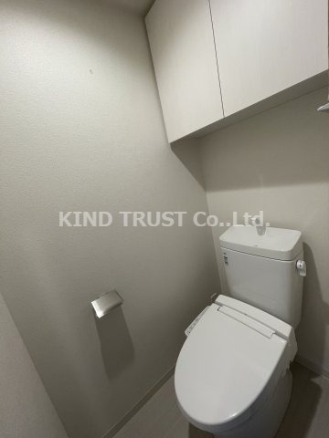 プレサンス天神橋筋六丁目ヴォワールのトイレ|シンプルで使いやすいトイレです