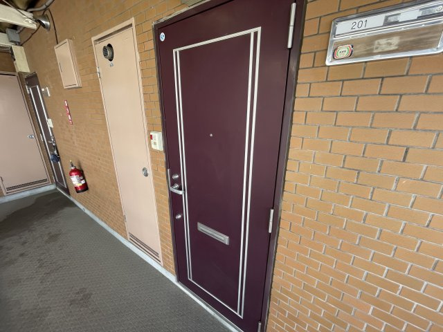 ハートピア小林の玄関