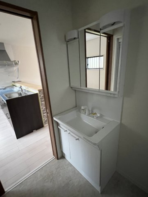 【独立洗面台】 | 高知市西久万住宅