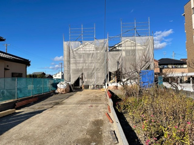 【外観】 | 守山区瀬古小学校前　全2棟　1号棟＜仲介手数料無料＞瀬古小・守山西中　新築一戸建て | 新築一戸建ての事ならマックスバリュで住まい相談エムワイホームにお任せください。