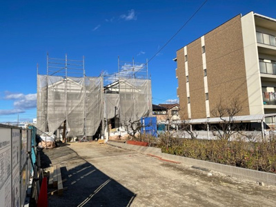 【外観】 | 守山区瀬古小学校前　全2棟　1号棟＜仲介手数料無料＞瀬古小・守山西中　新築一戸建て | 〈内覧予約キャンペーン実施中！〉マックスバリュde住まい相談までご連絡下さい。
