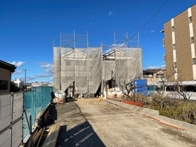【外観】 | 守山区瀬古小学校前　全2棟　2号棟＜仲介手数料無料＞瀬古小・守山西中　新築一戸建て | 新築一戸建ての事ならマックスバリュで住まい相談エムワイホームにお任せください。