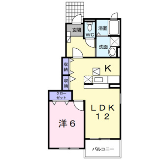 【間取り】 | ウエストスクエアＣ棟