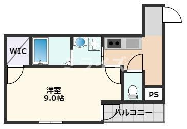 【間取り】 | フジパレス吹田中の島公園Ⅲ番館