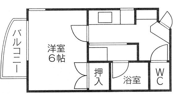 トランプの間取り