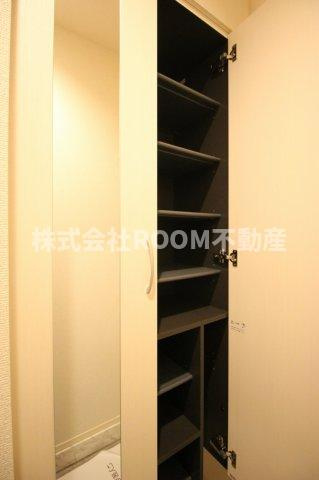 アールエム都北の収納|小物を収納するのに便利です