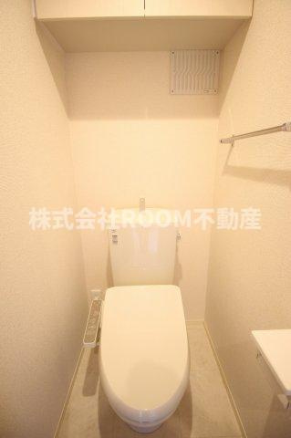 アールエム都北のトイレ|コンパクトで使いやすいトイレです