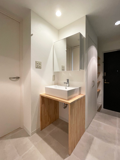 【独立洗面台】 | ティーズガーデン千駄ヶ谷