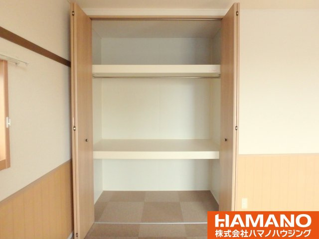 ウィステリアの収納|収納豊富です