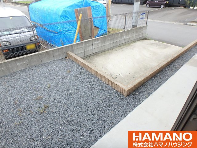 ウィステリアの駐車場|駐車場２台分あります