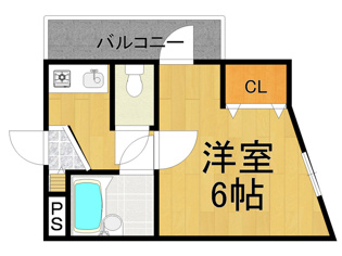 ステラハウス１５の間取り