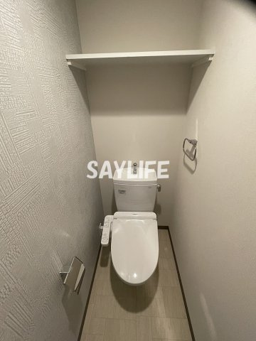 東大阪市西堤２丁目の賃貸マンションのトイレ