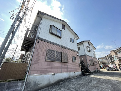 【外観】 | パーク・ハイム | 1フロア2住戸♪グリーンライン「東山田」駅・「北山田」駅より徒歩圏内！「センター北」駅にアクセス可能な最寄りバス停より徒歩3分！コンビニが近くて便利な住環境です☆
