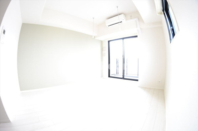 【寝室】 | ルーエ天満橋 | 落ち着いた色調の寝室です