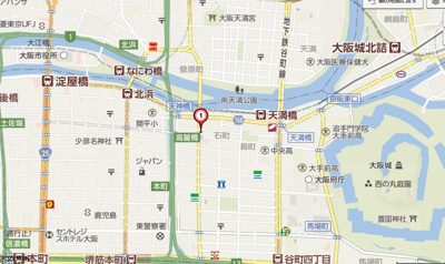 【地図】 | ルーエ天満橋
