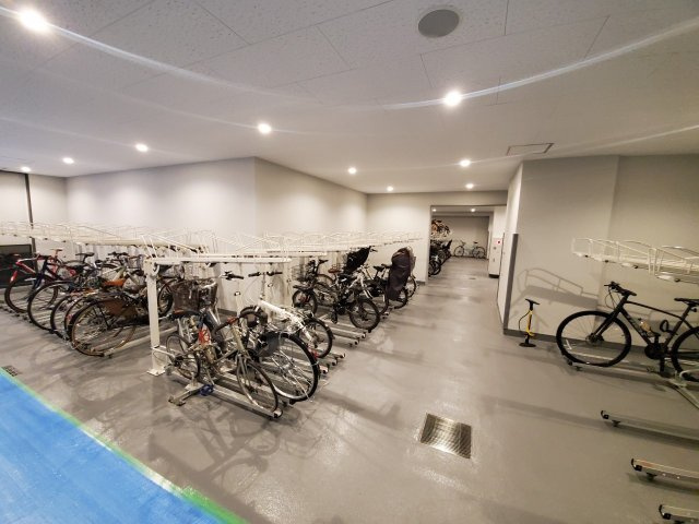 アトラス築地のその他共用部分|駐輪場