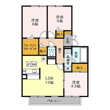 【間取り】 | ドミール　Ｂ