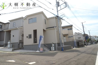 【前面道路含む現地写真】 | 海老名市国分寺台3丁目 新築戸建て　全２棟　【仲介手数料無料】