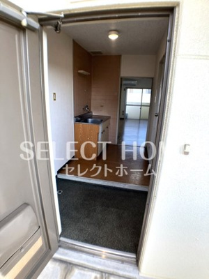 【玄関】 | Ｋマンション | 同型タイプ落ち着いた玄関です