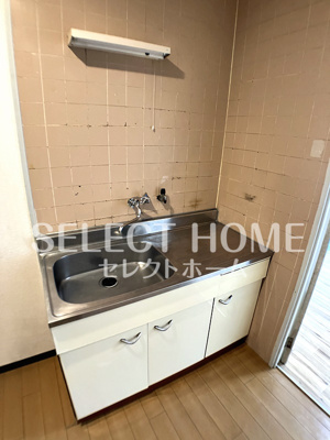 【キッチン】 | Ｋマンション | 同型タイプきれいなキッチンです