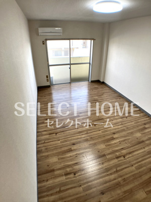 【寝室】 | Ｋマンション | 同型タイプ落ち着いて過ごせるお部屋なので、寝室にいかがでしょうか