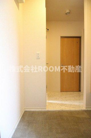 ラ・ヴェスタⅡの玄関|明るい室内です