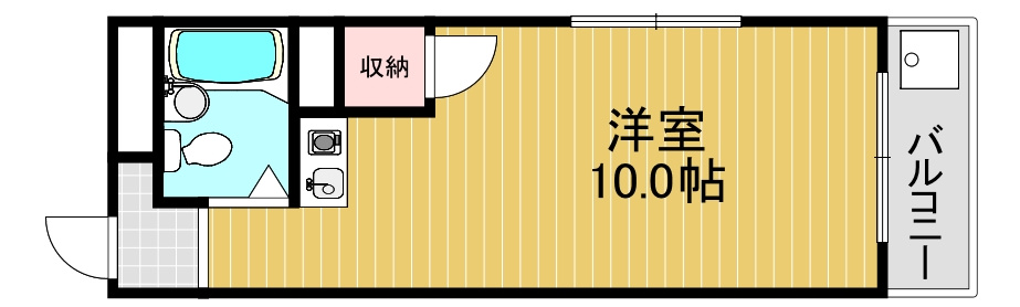 サンシャイン喜志の間取り