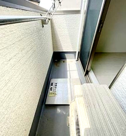 フジパレス堺白鷺Ⅱ番館のバルコニー