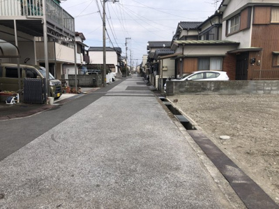 【前面道路含む現地写真】 | 売地　高知市高須東町　＠19.6