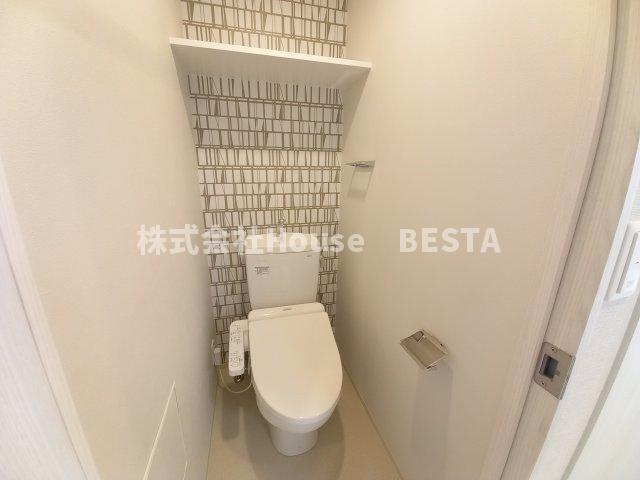 レジュールアッシュ神戸ハーバーランドのトイレ