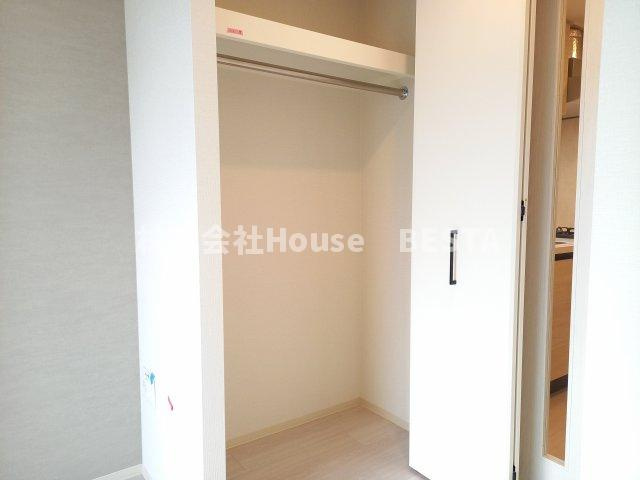 レジュールアッシュ神戸ハーバーランドの収納