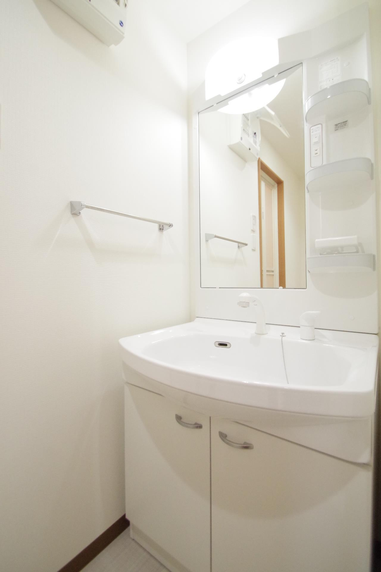 熊本市中央区新町２丁目の賃貸マンションの独立洗面台