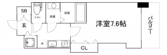 【間取り】 | ラグゼ玉造Ⅱ