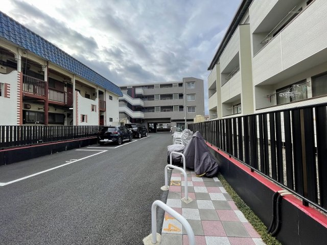 モアクレスト船橋三咲のバルコニー