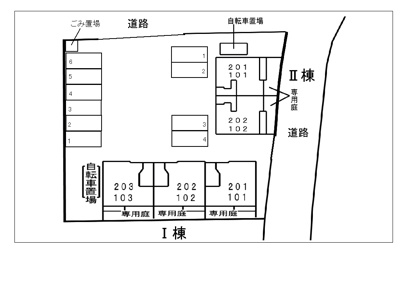 【駐車場】 | Ｂｒｉｇｈｔ　Ｓｑｕａｒｅ | 駐車場