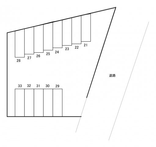 【区画図】 | 沢池駐車場(南春日丘）