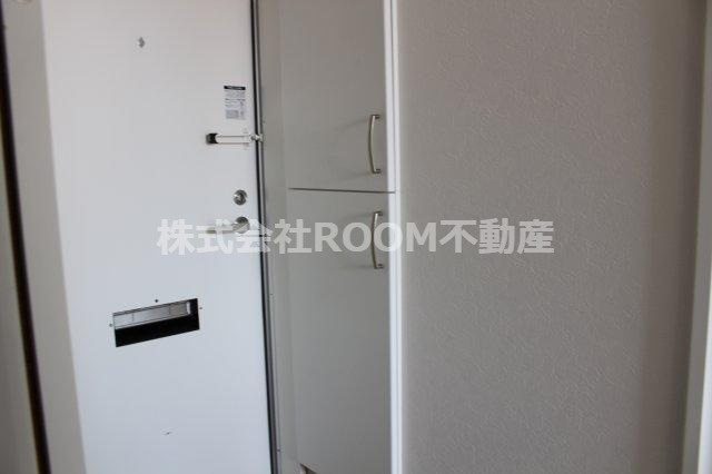 La　villeの収納|ちょっとした収納スペースも充実しています